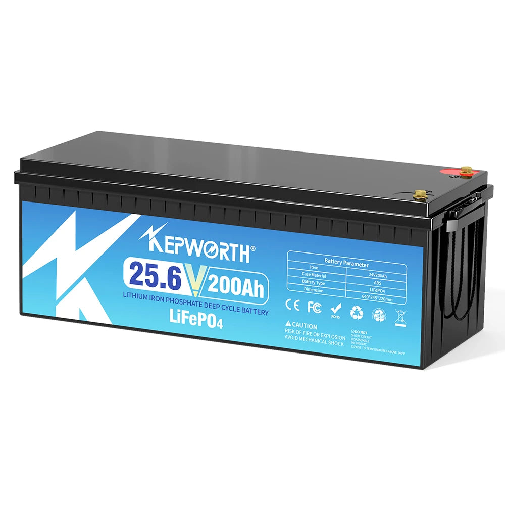 KEPWORTH LiFePO4 Battery 12V 24V 48V