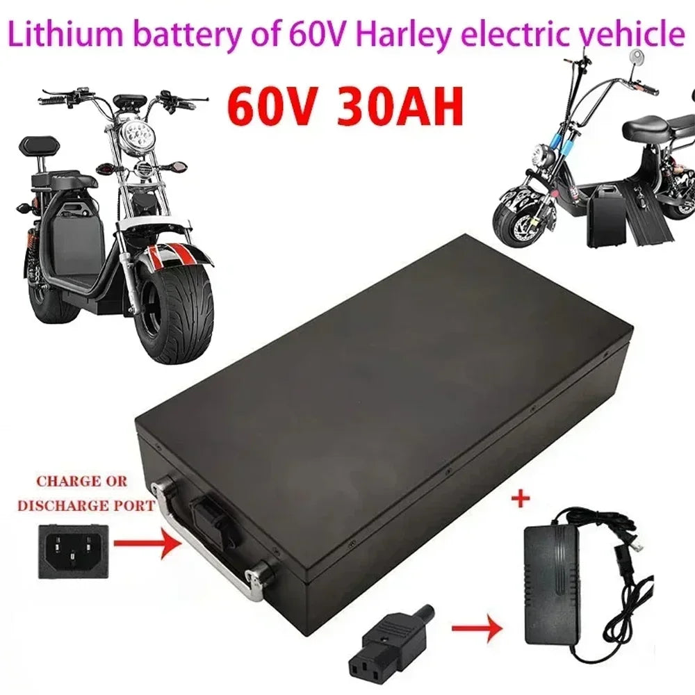 60V 20Ah–100Ah Lithium Battery