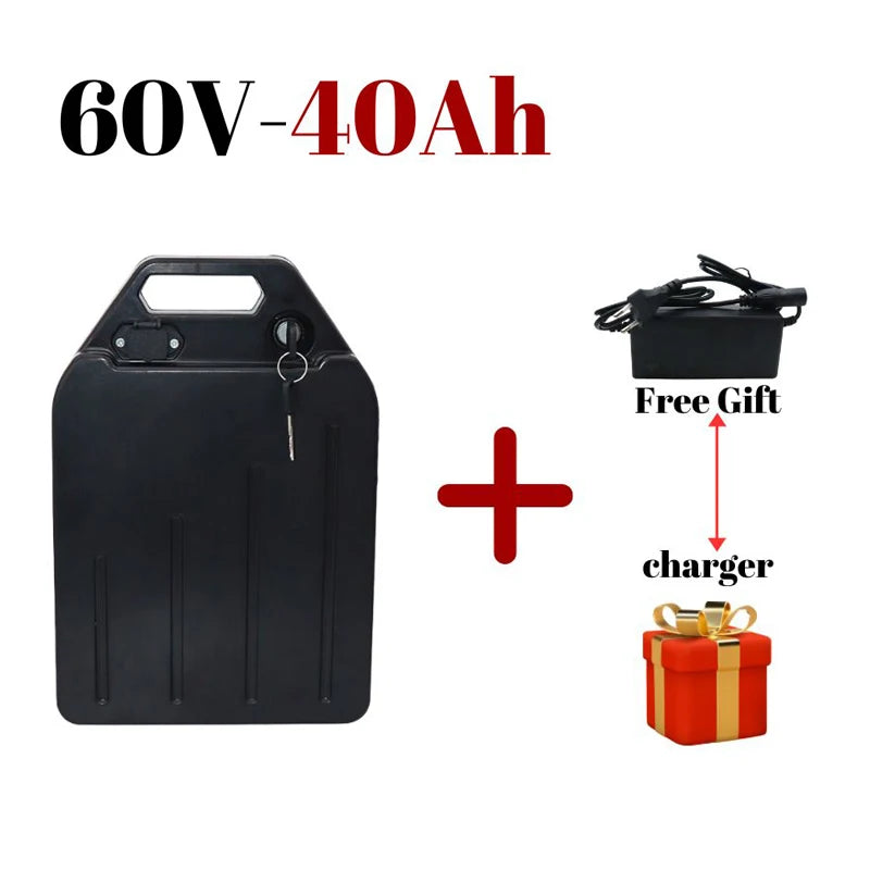 60V 20Ah–40Ah Lithium Battery