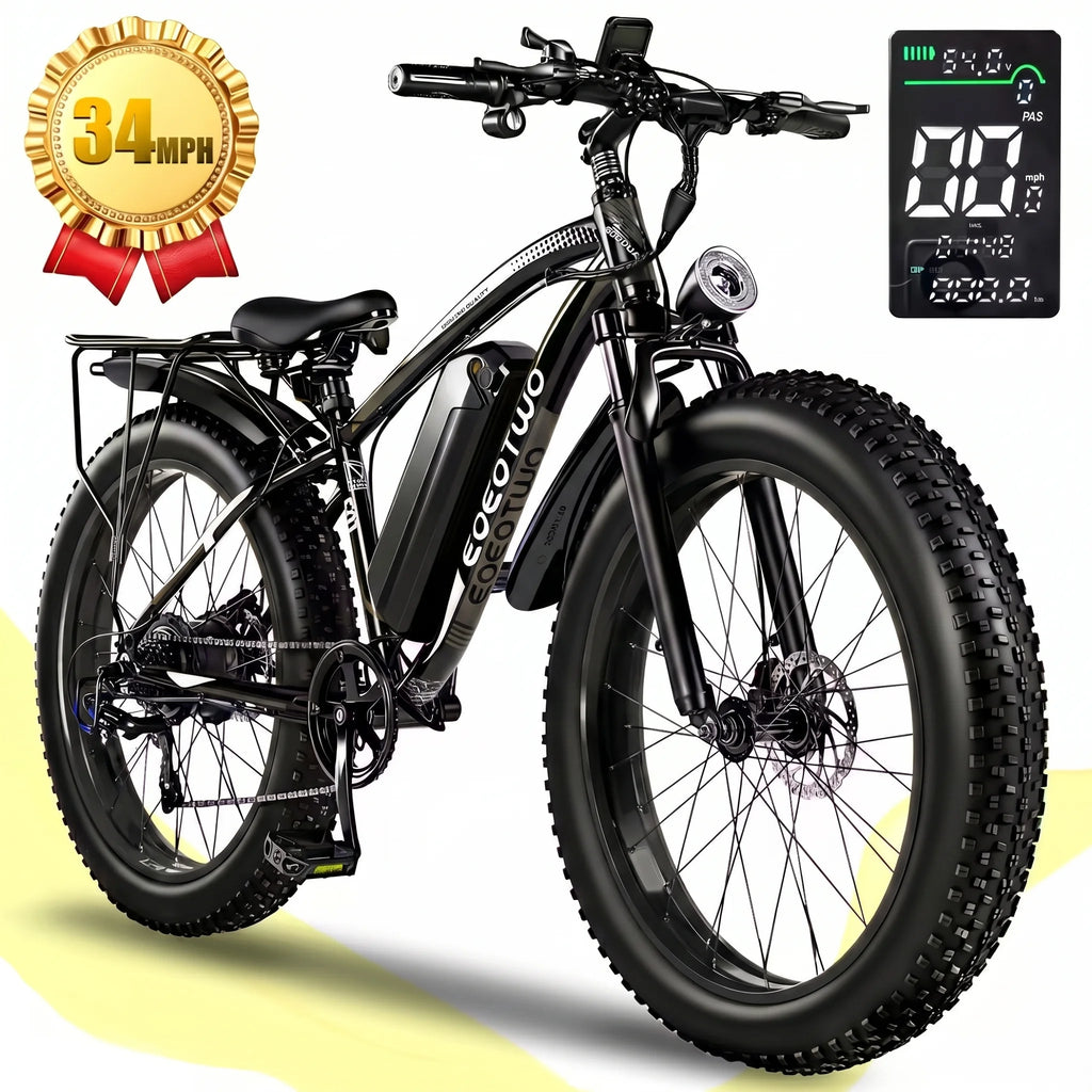 EOEOTWO Heavy Duty Ebike, 400 LBS Capacity, 65Nm