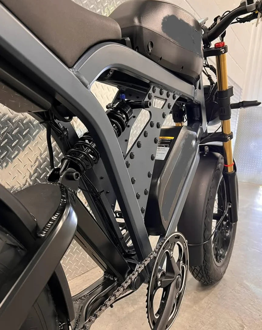 52V 1500W Retro All-Terrain Fat Tire Electric Bike