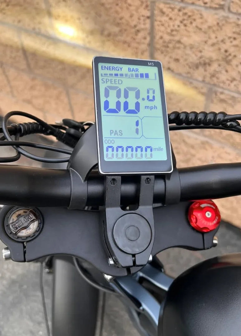 52V 1500W Retro All-Terrain Fat Tire Electric Bike