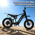 XSZB M2 2000W 60V Electric Dirt Enduro Bike