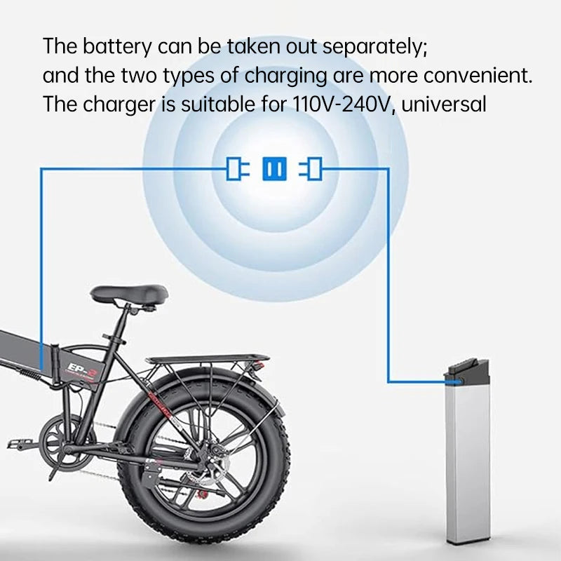 Folding E-Bike Replacement Battery (10.4Ah / 14Ah)