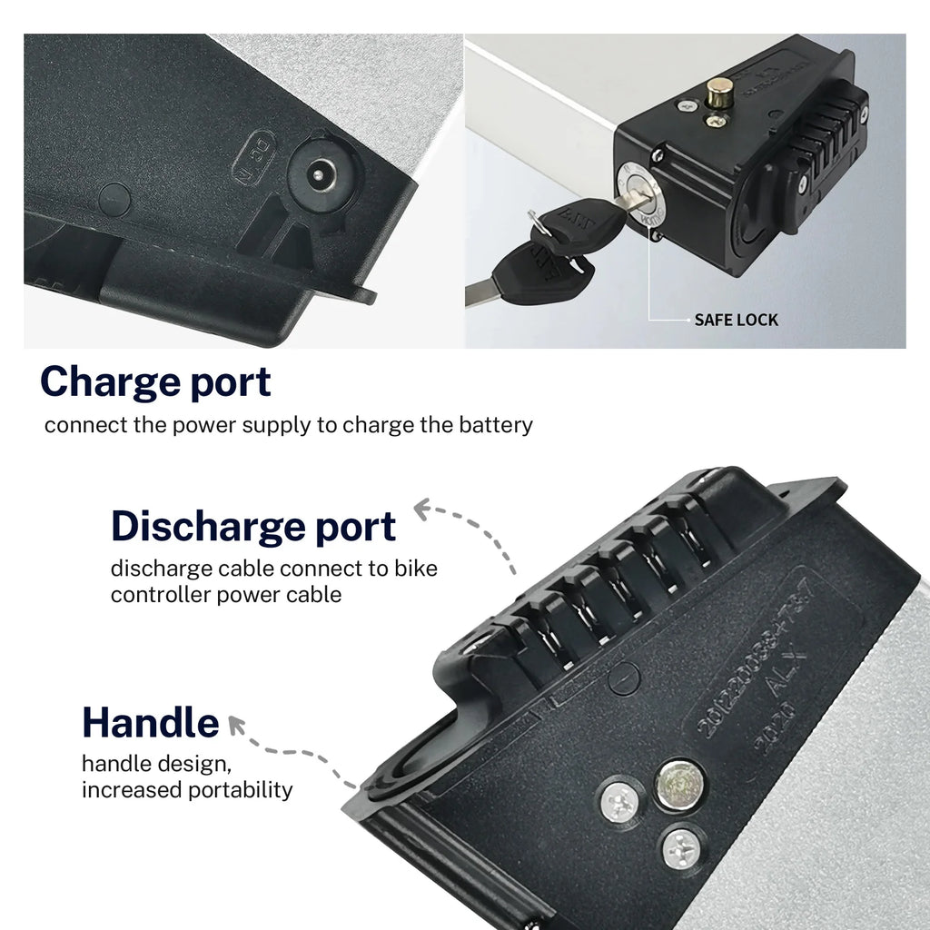 Folding E-Bike Replacement Battery (10.4Ah / 14Ah)