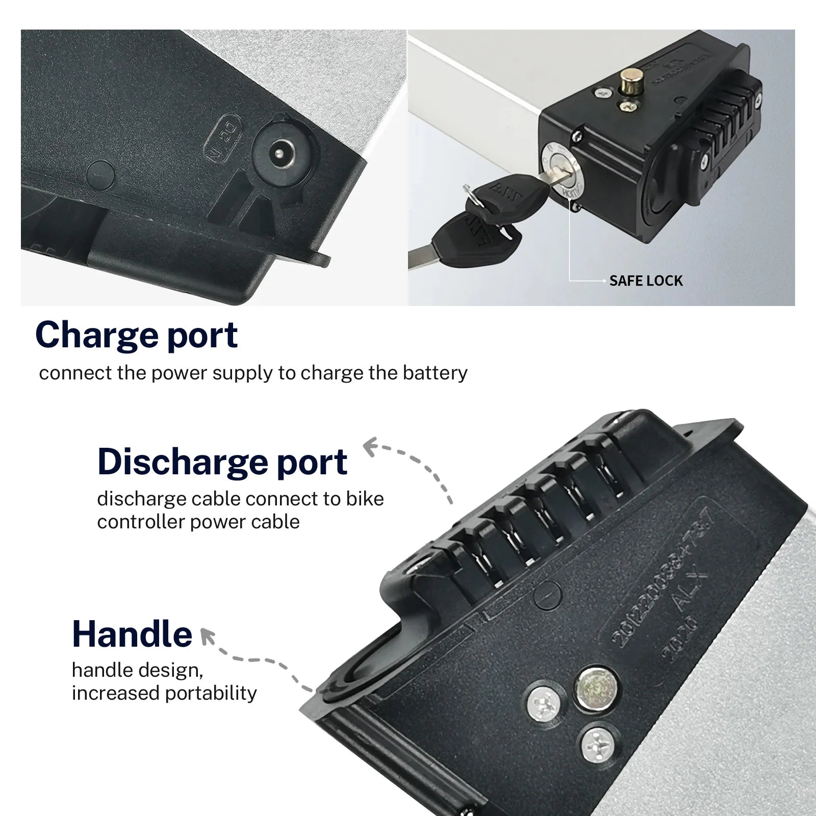 Folding E-Bike Replacement Battery (10.4Ah / 14Ah)