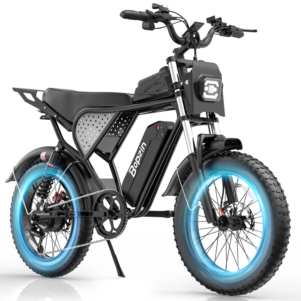 Bopzin Q20 All-Terrain Full-Suspension Electric Bike