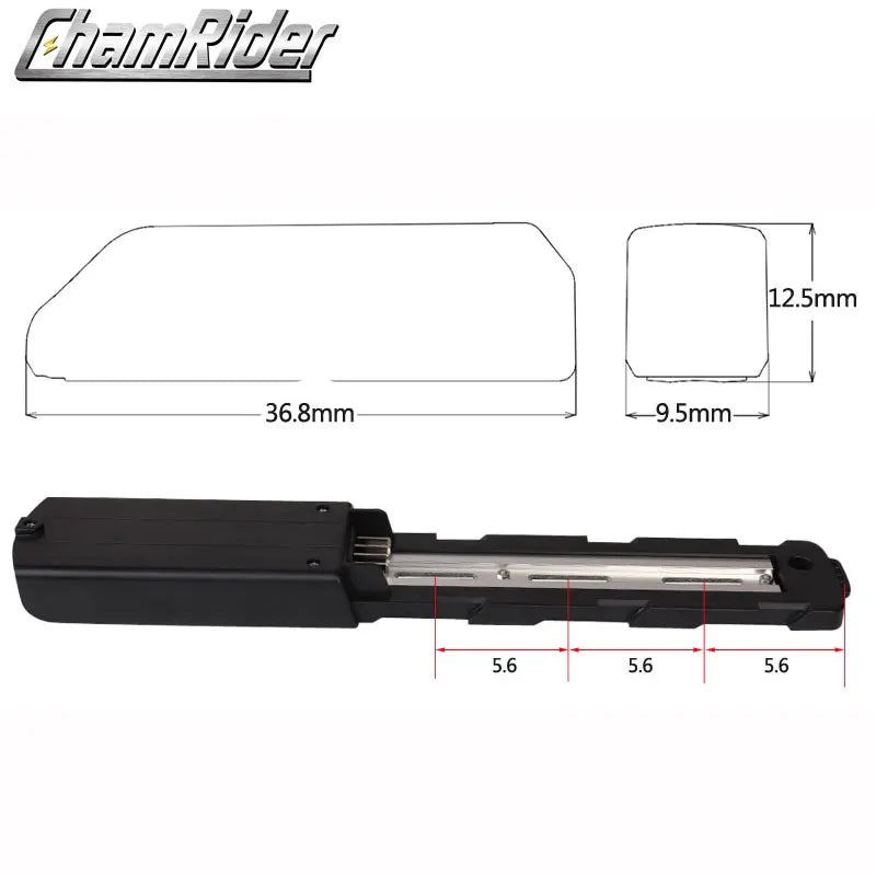 Battery Box for Electric Bike, Battery Case, Down Tube, Downtube, E-bike, Nickle Strips, 21700 Cells, 10S4P, 13S3P