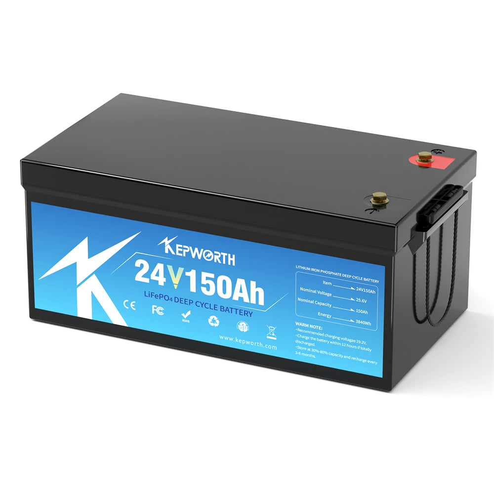 KEPWORTH LiFePO4 Battery 12V 24V 48V