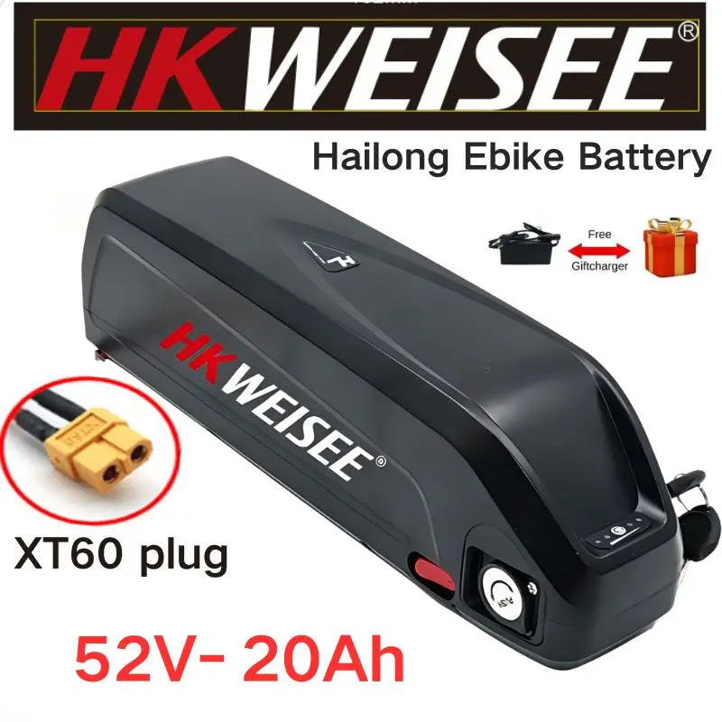 52V 48V 36V 15Ah 20Ah Battery for Bafang