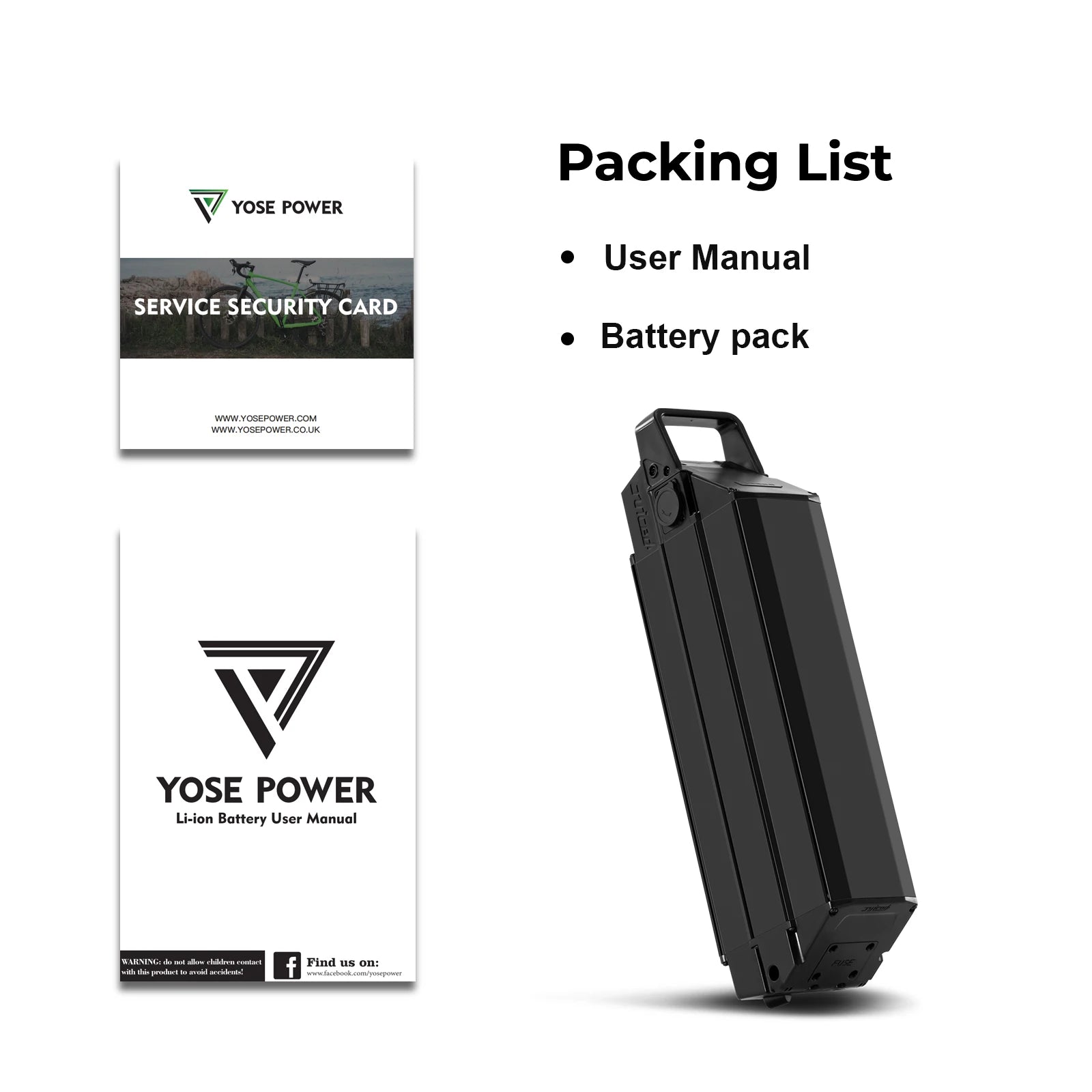 EQIKEPOWER 52V 15.6Ah 19.2Ah Battery Replacement for Juiced Bikes