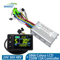Electrical components with wiring and digital display on a white background, featuring the WINXU brand.