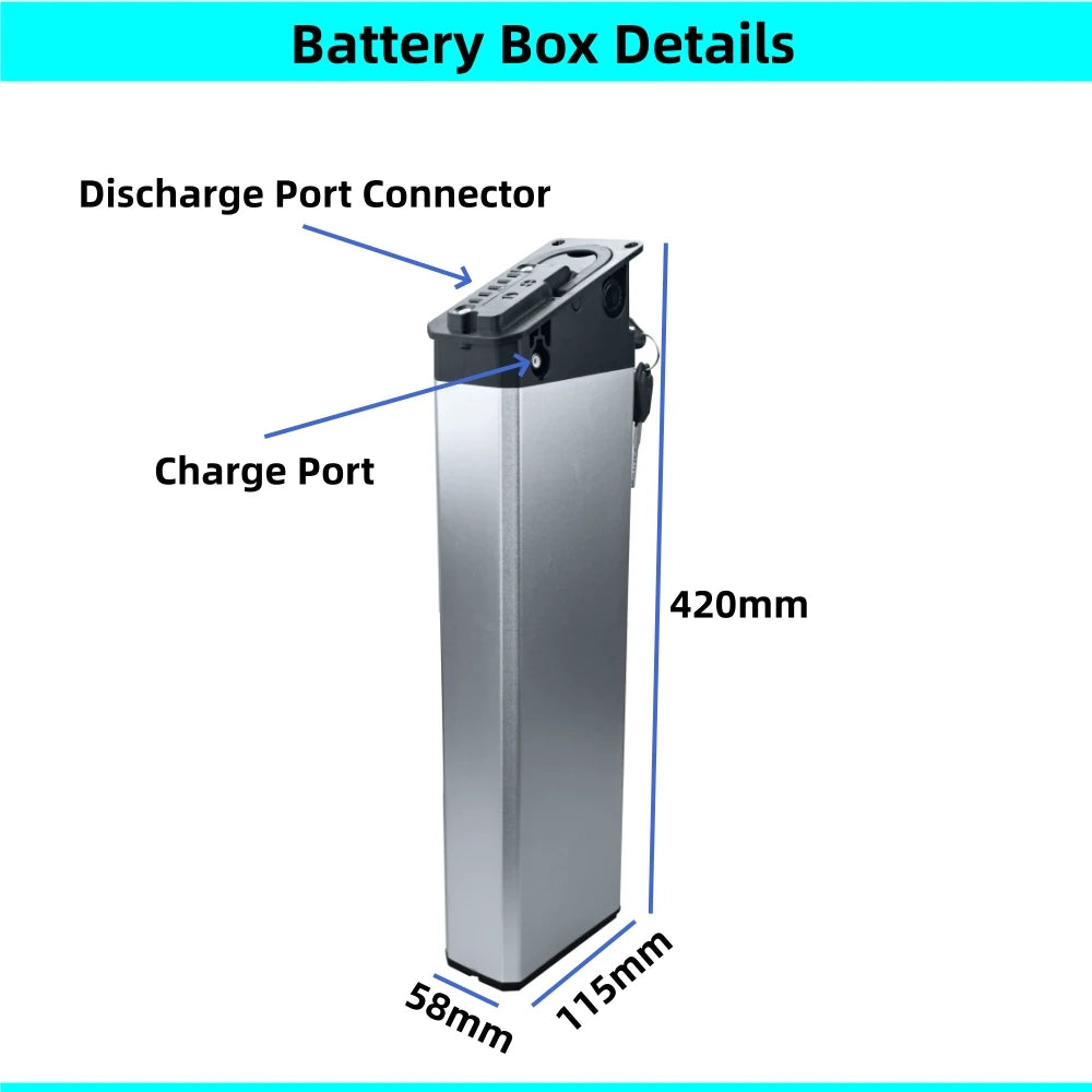Belicore Foldable E-Bike Battery Box | DCH006 ALX009 Shell