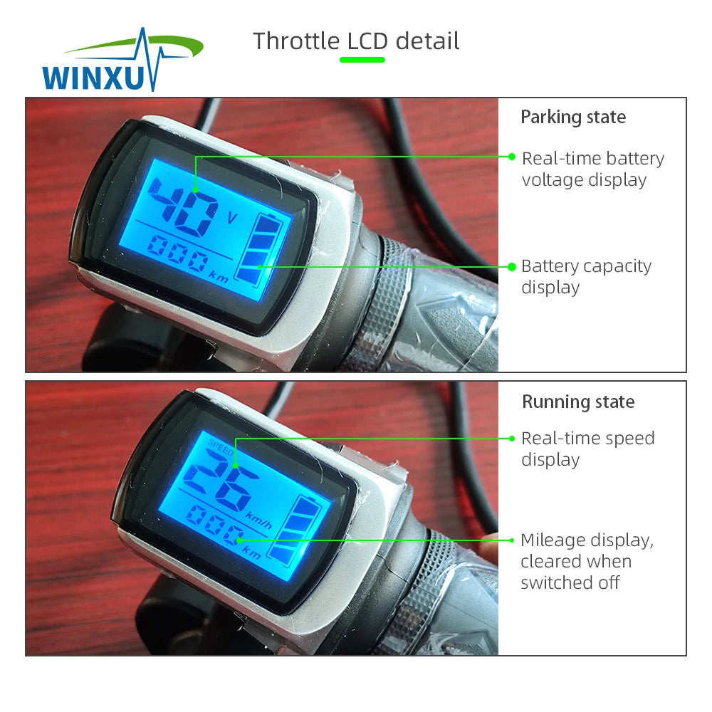36V 48V 350W 18A E-Scooter Brushless Motor Sine Wave Controller
