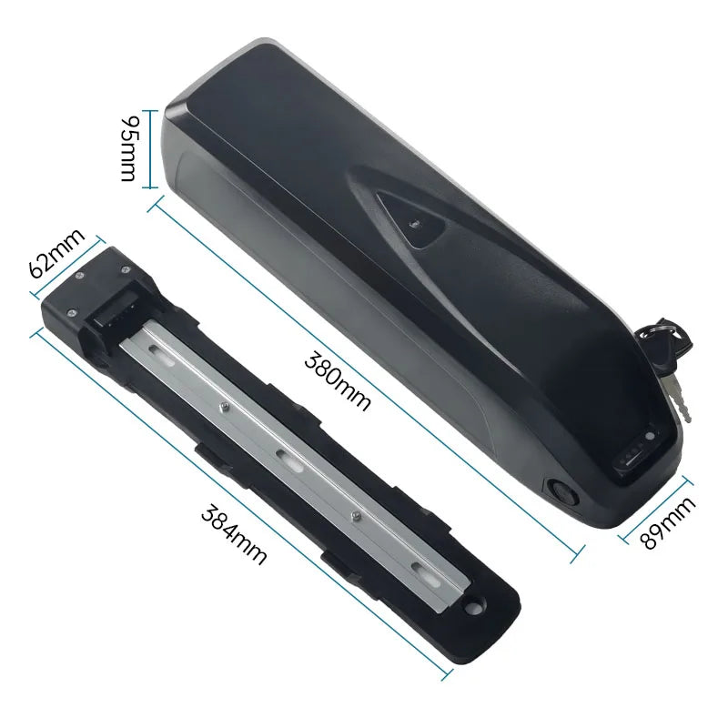 48V 14Ah Li-Ion Replacement E-Bike Battery Pack