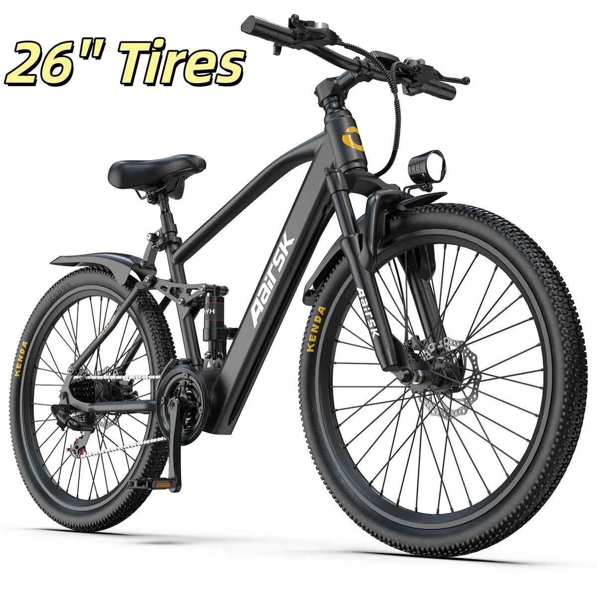 🔥 BUY ONE, GET ONE FREE eBIKE DEAL 🔥750W Peak Full-Suspension Electric Mountain Bike