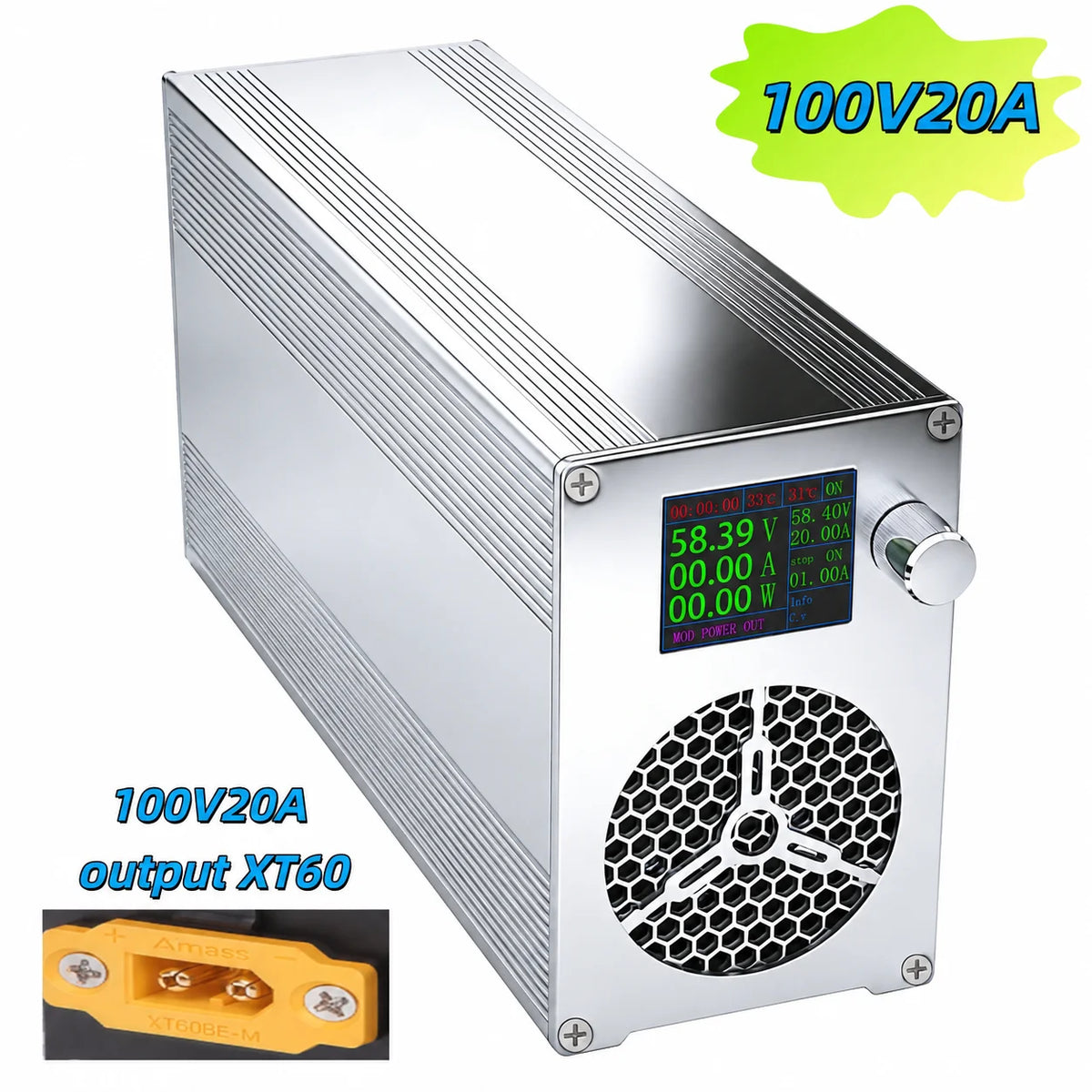 Capacity.Li 3000W Universal Adjustable Charger