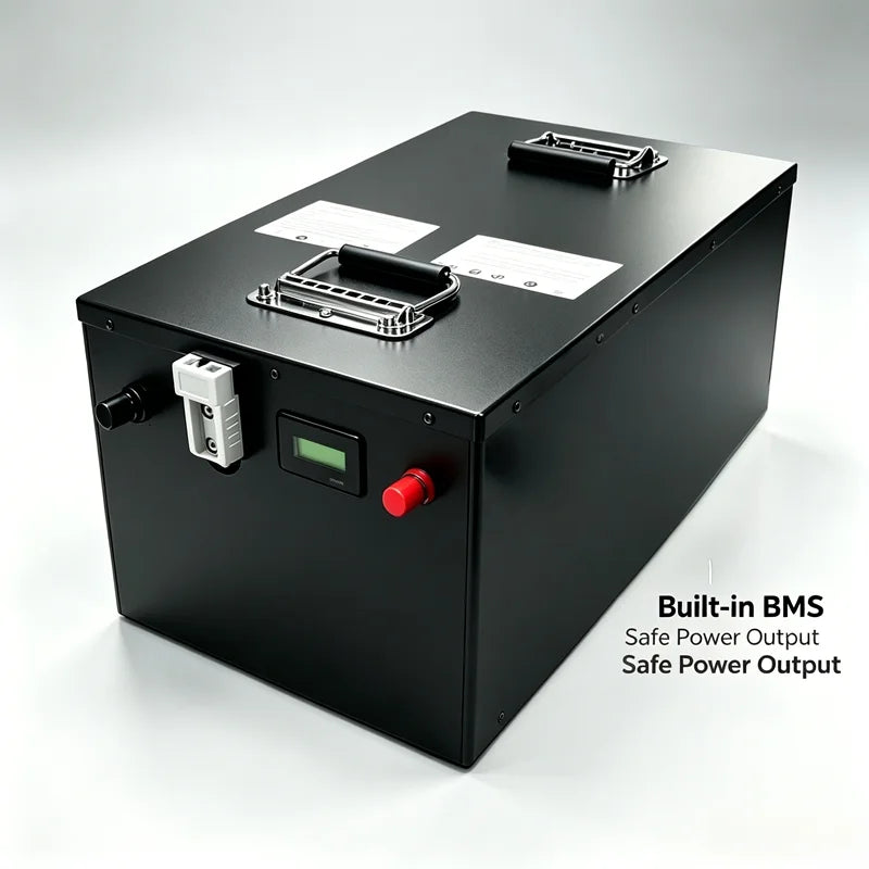 TLXT 96V Lithium-Ion Battery with Bluetooth BMS & Charger