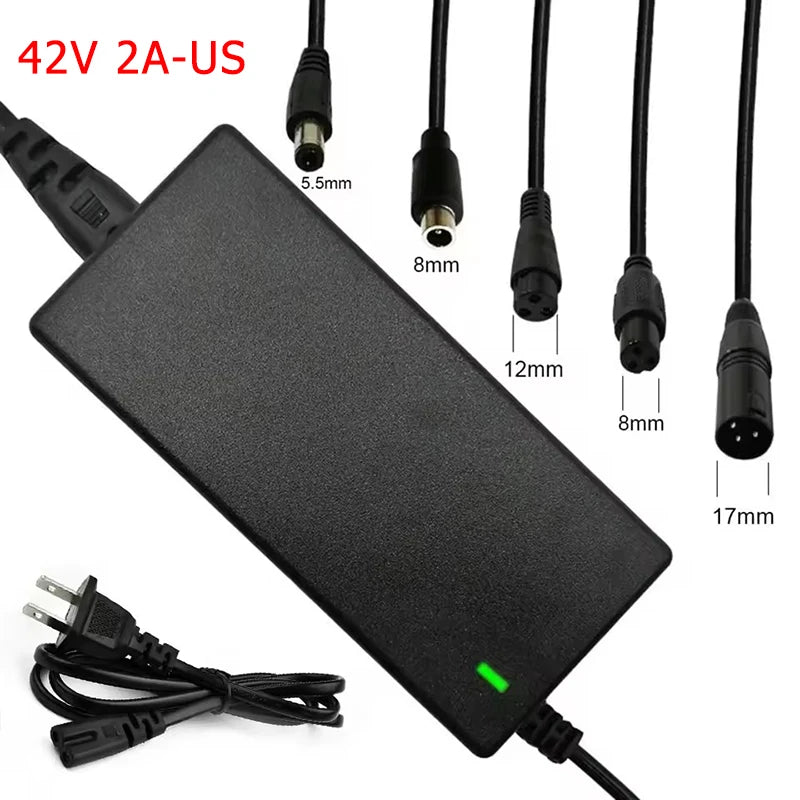 Universal 5-in-1 Smart Lithium Battery Charger