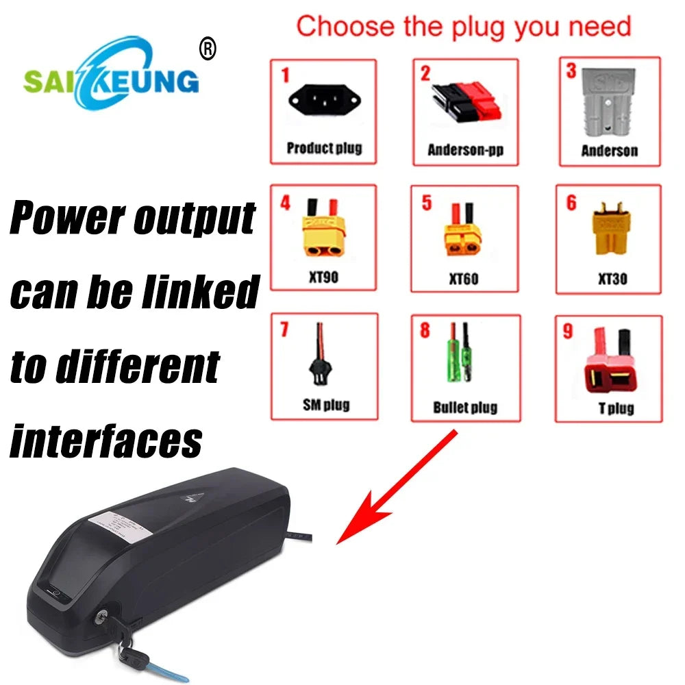 Samsung-Powered 48V High-Capacity E-Bike & Scooter Battery