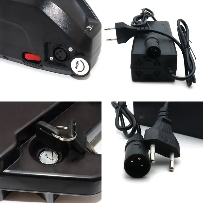 E-Bike Battery 36V 48V 52V | 30Ah & 40Ah High Capacity
