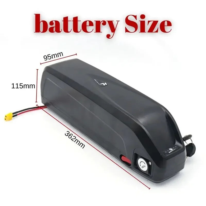 E-Bike Battery 36V 48V 52V | 30Ah & 40Ah High Capacity