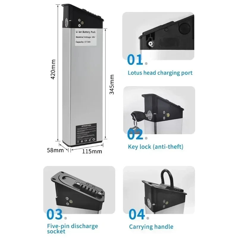 Upgraded Lithium-Ion Battery Pack