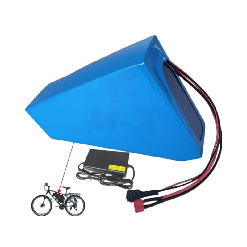 DIXSG 60V 72V Triangle E-Bike Battery 20Ah 30Ah | 500W–3000W
