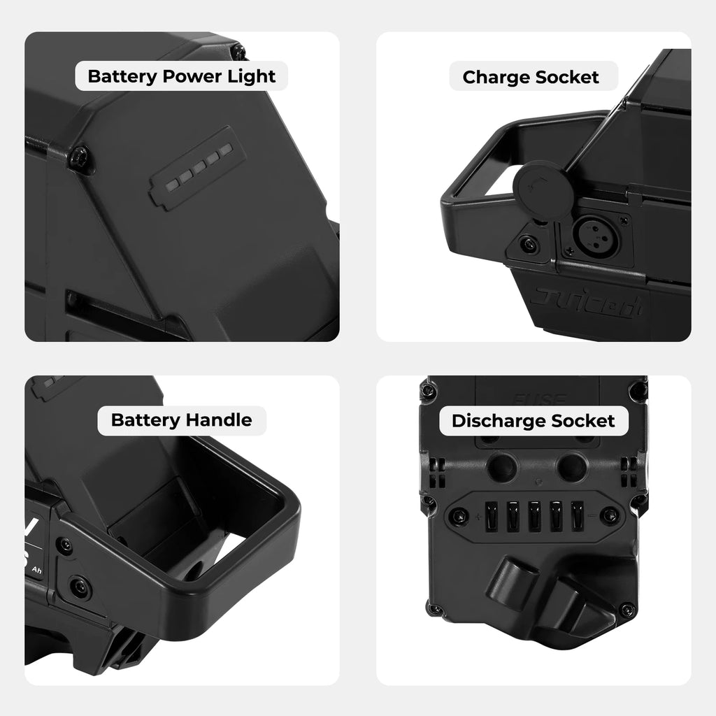 EQIKEPOWER 52V 15.6Ah 19.2Ah Battery Replacement for Juiced Bikes