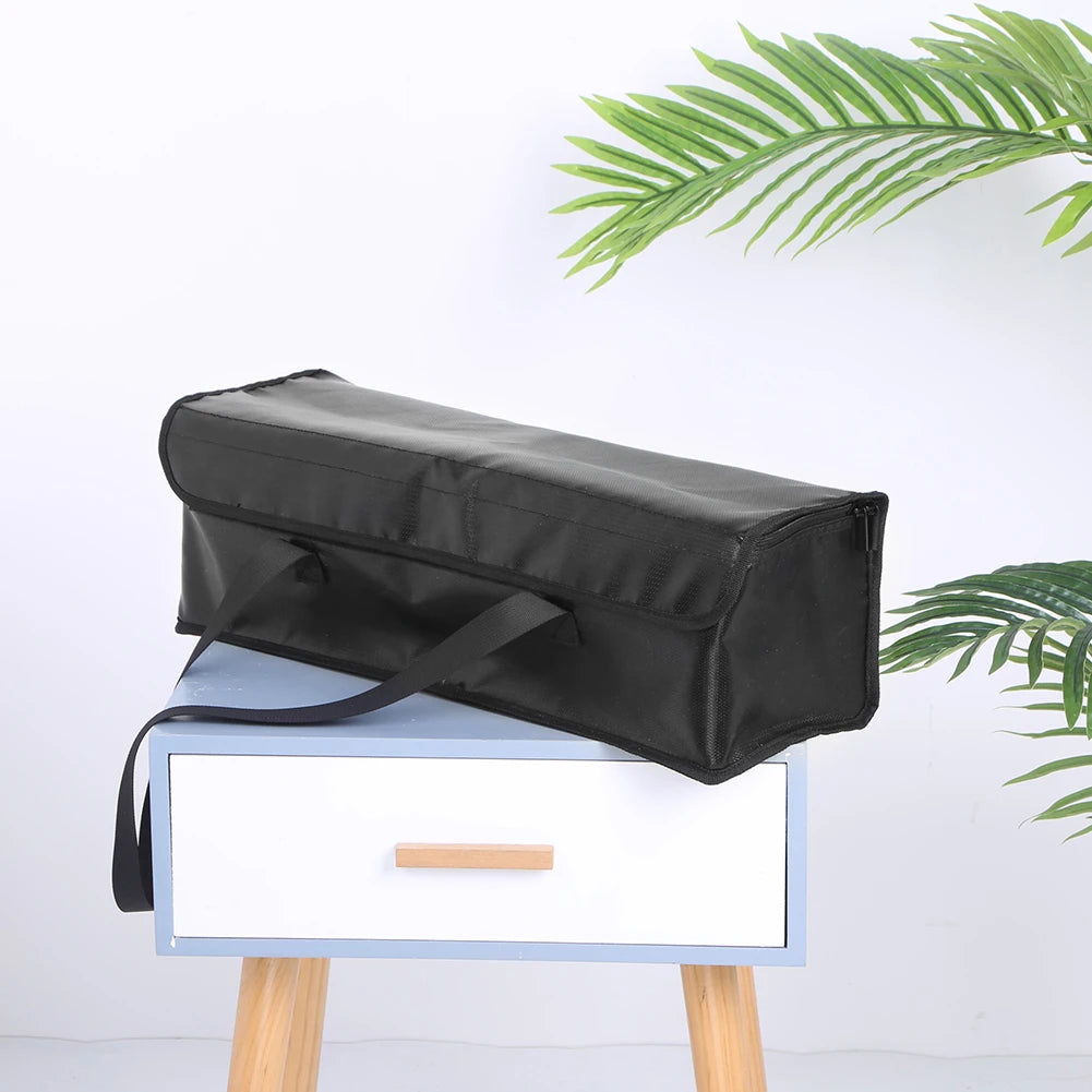 Heavy-Duty Fireproof eBike Battery Transport Bag | Safe Storage