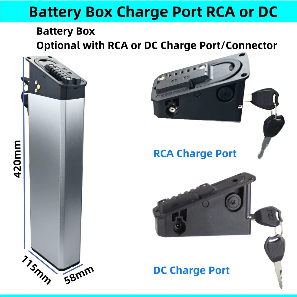 Belicore Foldable E-Bike Battery Box | DCH006 ALX009 Shell