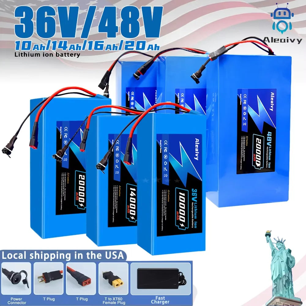 Cheterdoli 36V 48V Universal E-Bike Battery | UL Certified