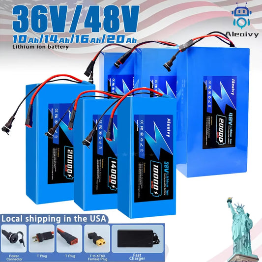 Cheterdoli 36V 48V Universal E-Bike Battery | UL Certified