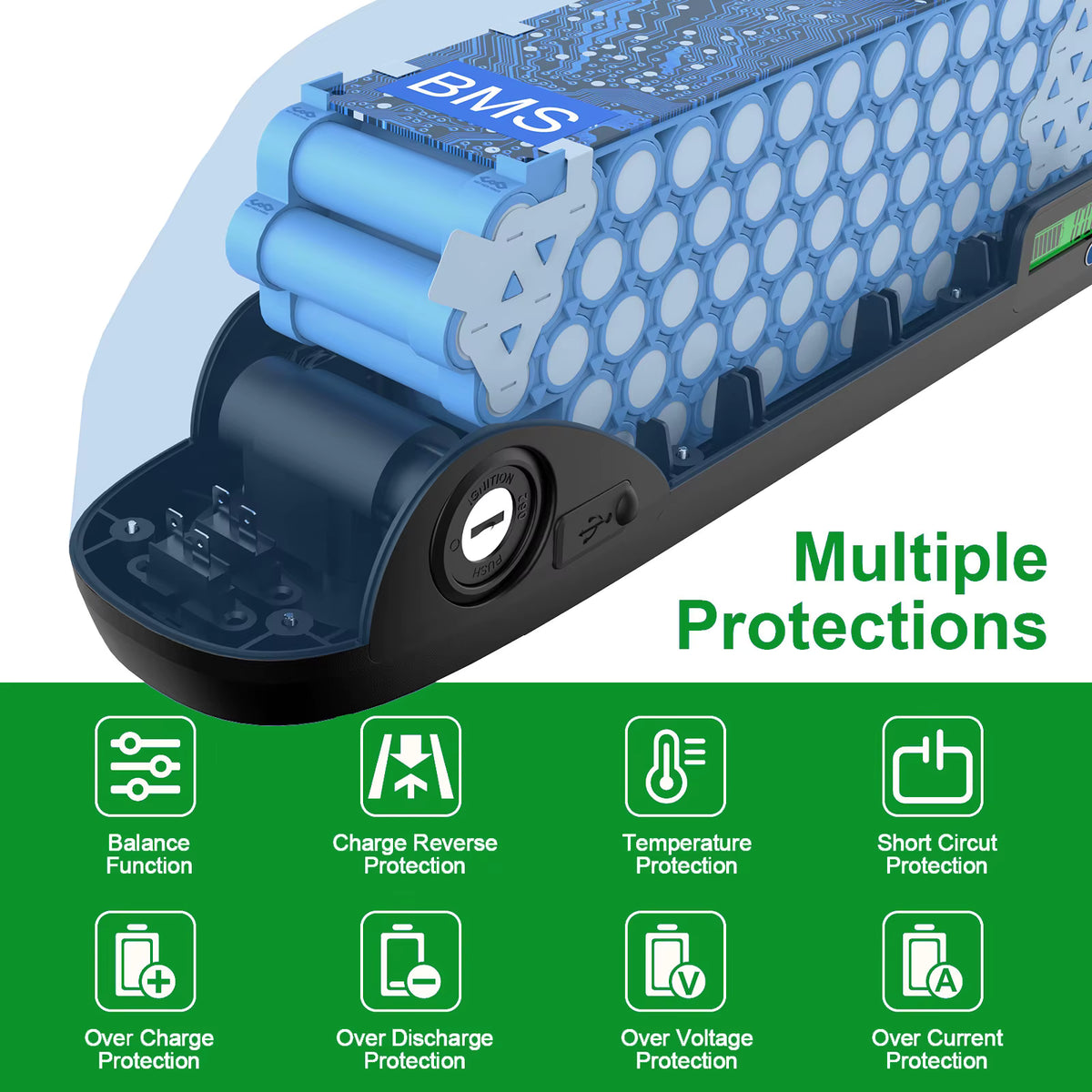 Pro-Series Down tube Battery