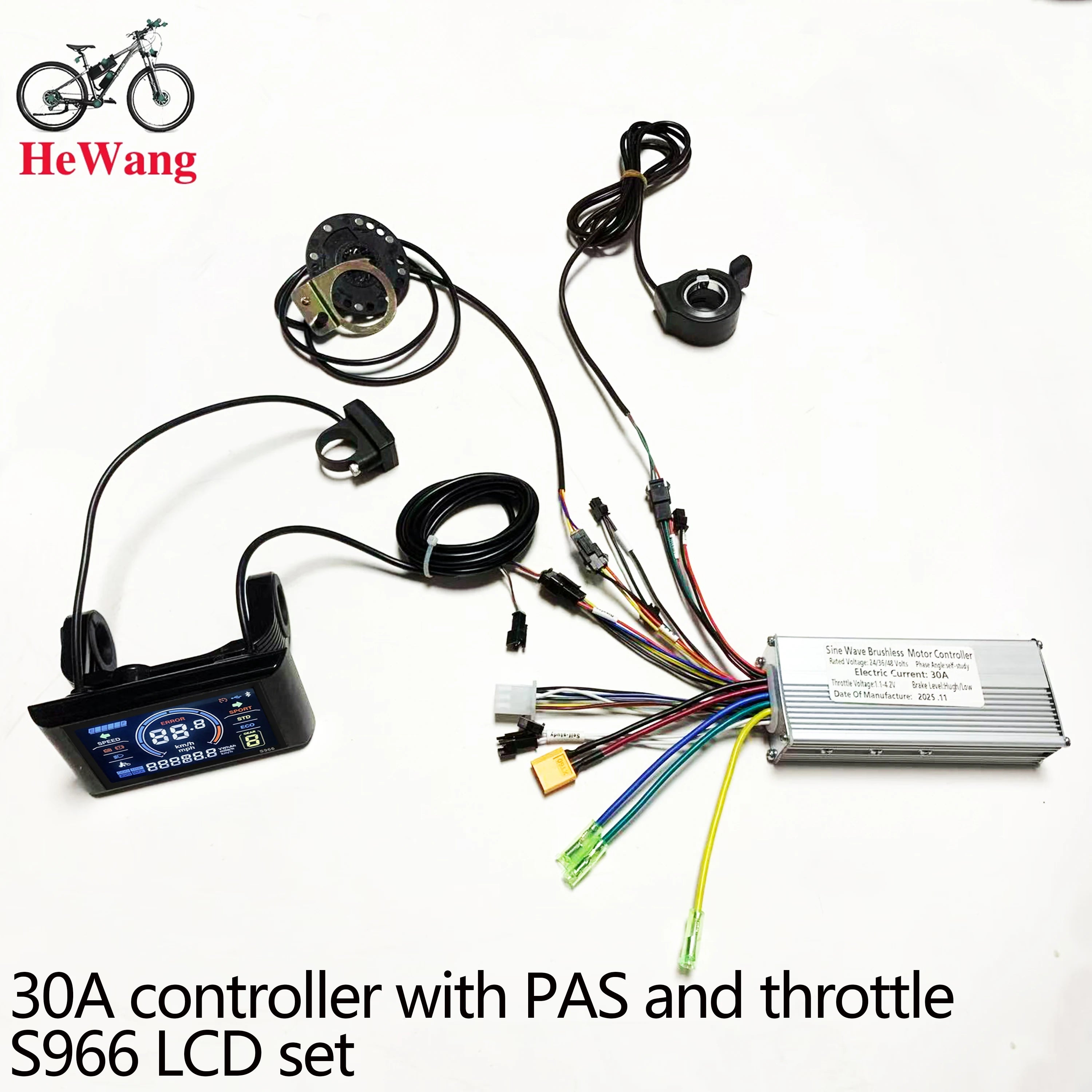 E-Bike 25A / 30A Brushless Controller Kit