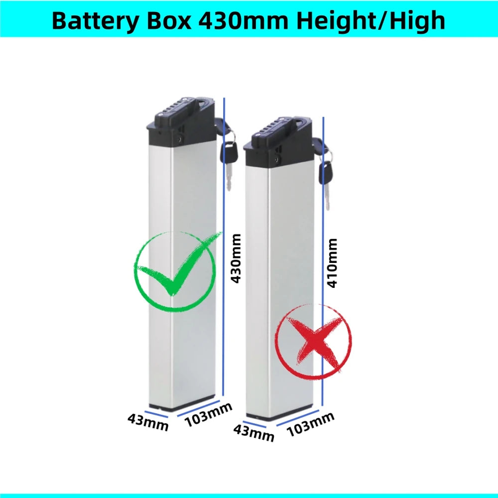 Belicore Foldable E-Bike Battery Box | DCH006 ALX009 Shell