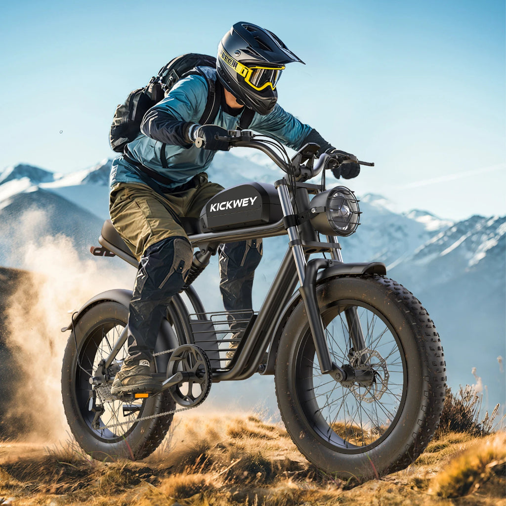 K7 3000W Dual Motor Off-Road Electric Bike