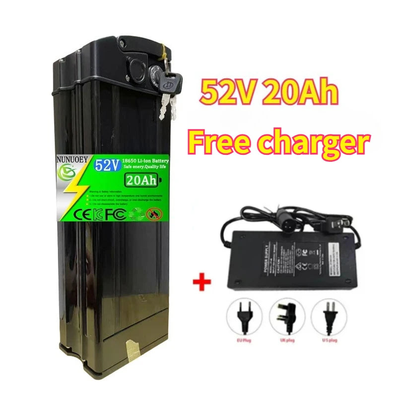 48V / 52V Folding E-Bike Replacement Battery Pack