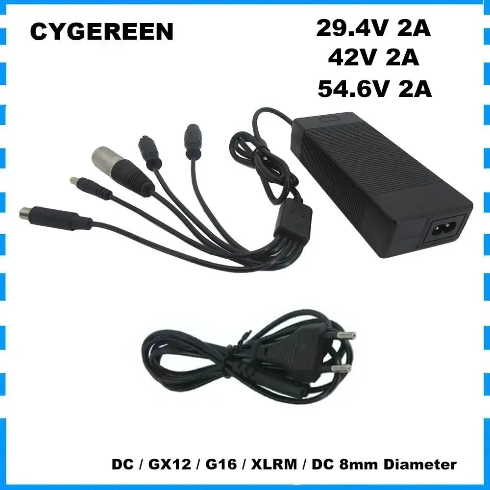 Smart Power Supply for 24V, 36V  48V E-Bikes, Scooters