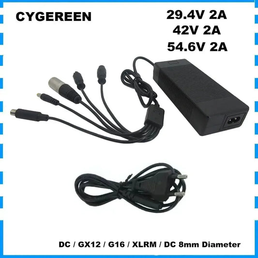 Smart Power Supply for 24V, 36V  48V E-Bikes, Scooters