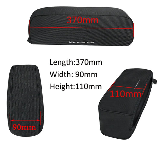 UPP Waterproof Bag Dustproof Anti-mud Cover for Downtube Lithium EBike Batteries Accessory Hailong Shark Dolphin Polly Style