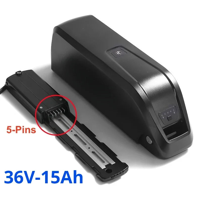 E-Bike Battery 36V 48V 52V | 4-Pin & 5-Pin Base