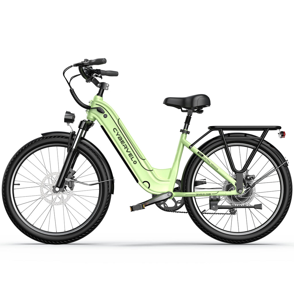 Cybervelo 26" Step-Thru Commuter, 1000W Peak 48V