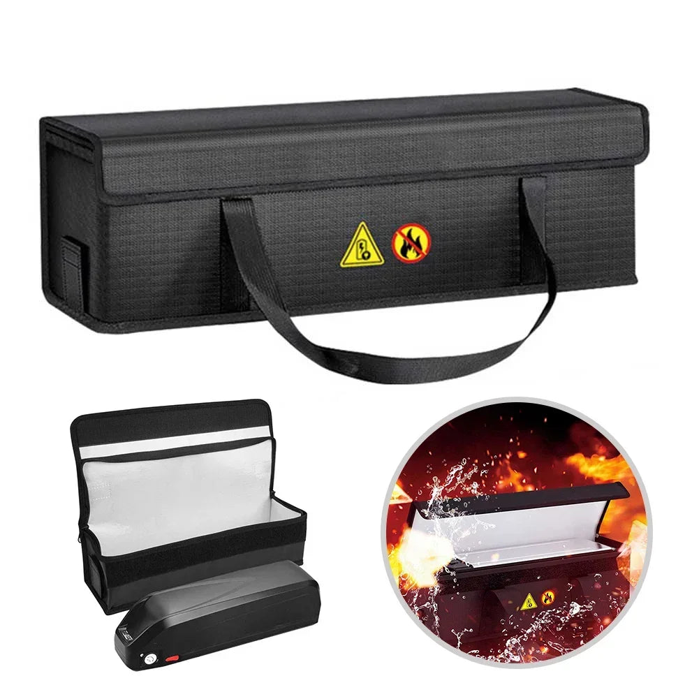 1000°C High-Temperature Explosionproof E-Bike Battery Bag