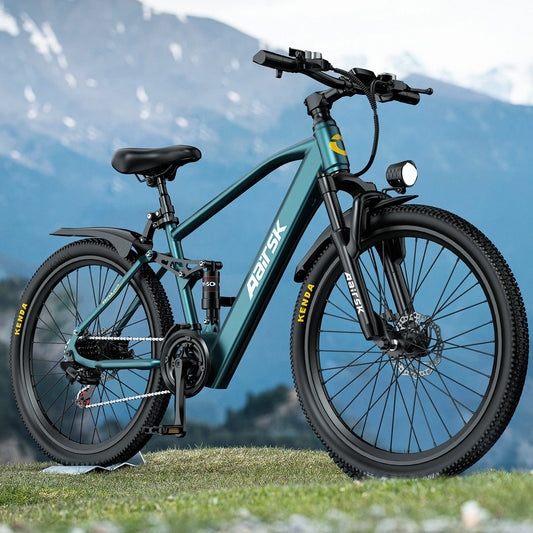 🔥 BUY ONE, GET ONE FREE eBIKE DEAL 🔥750W Peak Full-Suspension Electric Mountain Bike