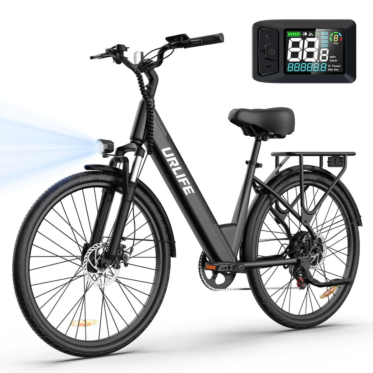 URLIFE E26 Adult Electric Bike | 48V 750W Peak Hydraulic Disc Brakes 🔥 BUY ONE, GET ONE FREE eBIKE DEAL 🔥