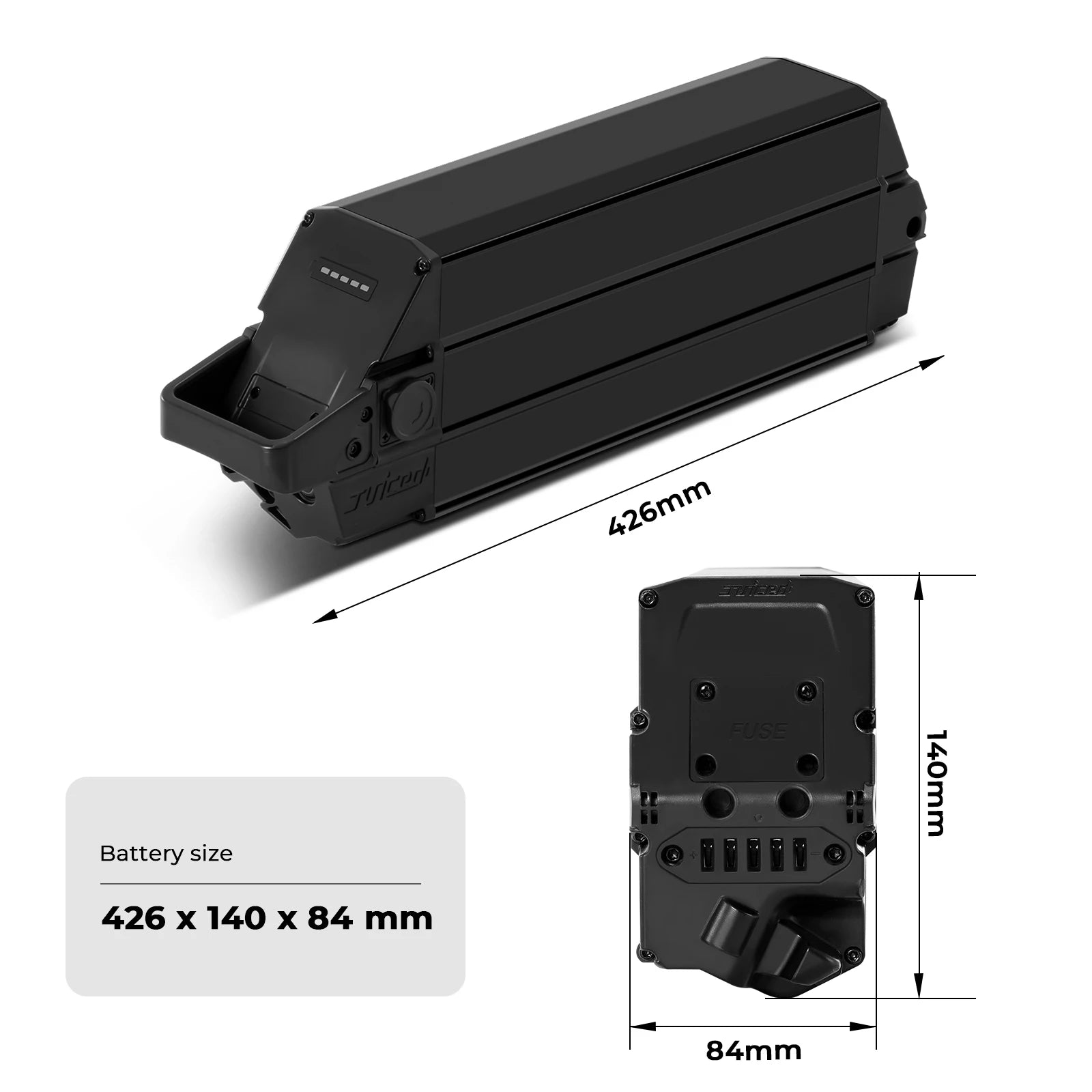 EQIKEPOWER 52V 15.6Ah 19.2Ah Battery Replacement for Juiced Bikes