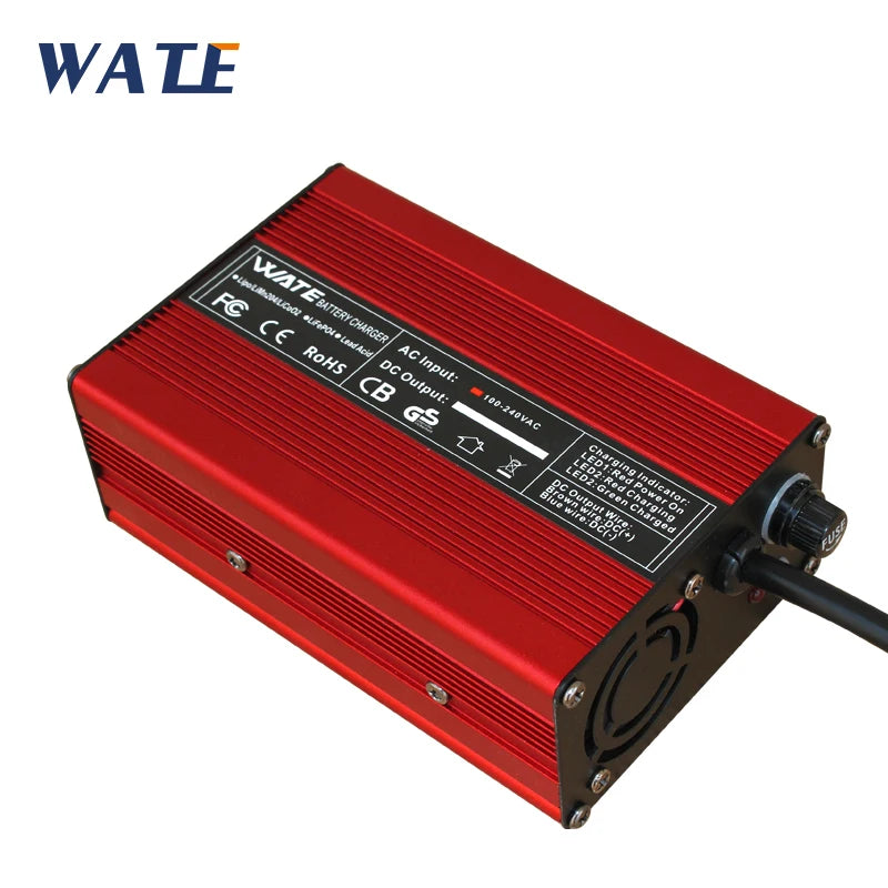 WATE 54.6V 5A Intelligent 300W Aluminum Fast Charger