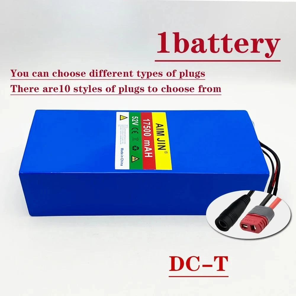 aimjin 52V 17.5Ah (17,500mAh) 14S5P