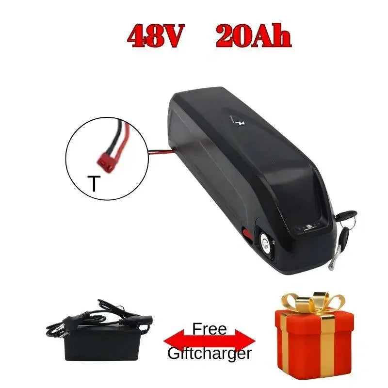 E-Bike Battery 36V 48V 52V | 30Ah & 40Ah High Capacity